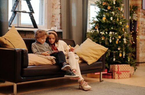 Create Memories with a Blue Christmas Tree